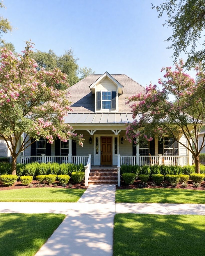 "Modern family home in Moss Bluff, Louisiana with a spacious yard."